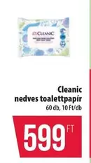 nedves toalettpapír