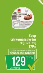 csirkemájas krém