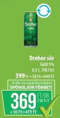 Dreher sör Gold 5%