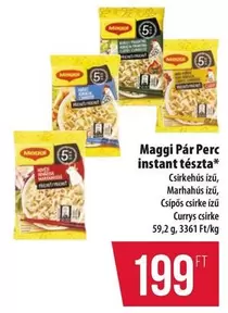 Pár Perc instant tészta