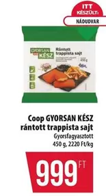 rántott trappista sajt