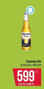 Corona sör