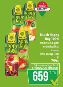 Happy Day Multivitamin piros gyümölcsökkel