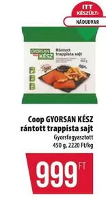 rántott trappista sajt