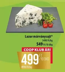 Lazur márványosajt*
