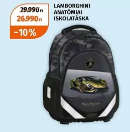 Lamborghini - ANATÓMIAI ISKOLATÁSKA