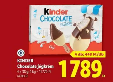 Kinder - Chocolate jégrém