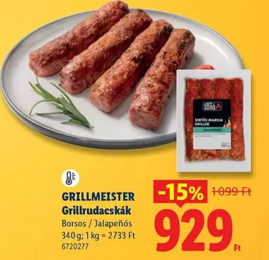 Grillrudacskák Borsos / Jalapeños