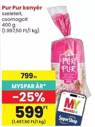 kenyér szeletelt, csomagolt