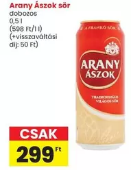Arany Ászok sör