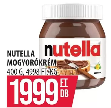 Nutella - MOGYORÓKRÉM