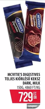 DIGESTIVES TELJES KIŐRLÉSŰ KEKSZ
