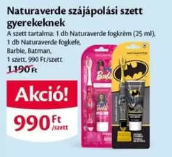 Barbie - szájápolási szett gyerekeknek