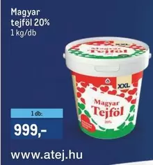 Xxl - tejfol 20%