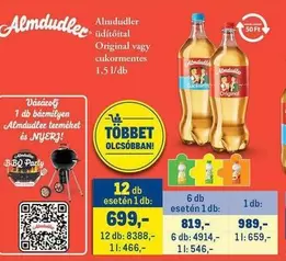 Almdudler üdítőital Original