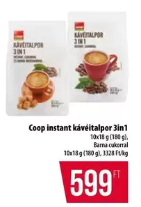 instant kávéitalpor 3in1