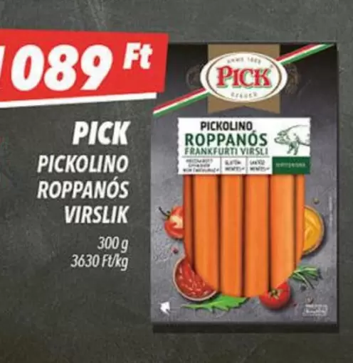 PICKOLINO ROPPANÓS VIRSLIK