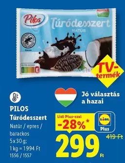 Túródesszert Natúr