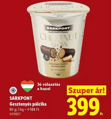 Gesztenyés pálcika