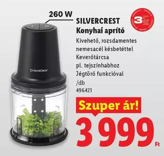 Konyhai aprító 260 W /db 496421