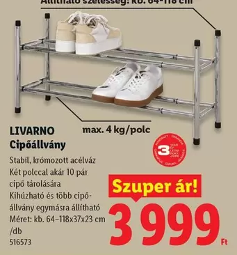 LIVARNO Cipőállvány