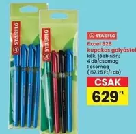 Excel 828 kupakos golyés	os