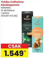 Cafissimo kávékapszula