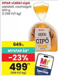 vidéki cipó
