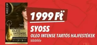 OLEO INTENSE TARTÓS HAJFESTÉKEK