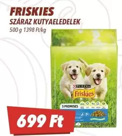 SZÁRAZ KUTYAELEDEL
500 g 1398 Ft/kg