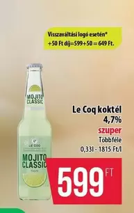 Le Coq koktél