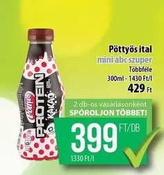 Pöttyös ital mini abc szuper