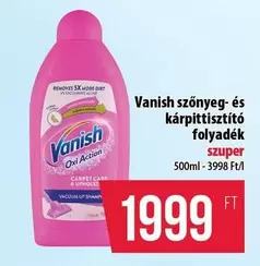 Up - szőnyeg- és kárpittisztító folyadék