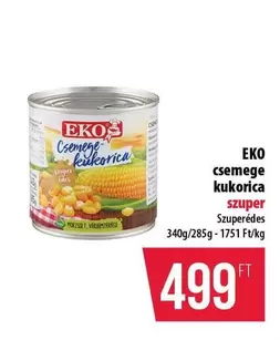 csemeg
kukorica