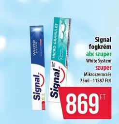 fogkrém abc szuper White System