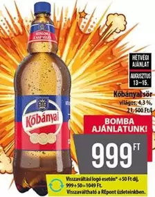 Kőbányai sör