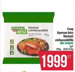 Rántott csirkefilé