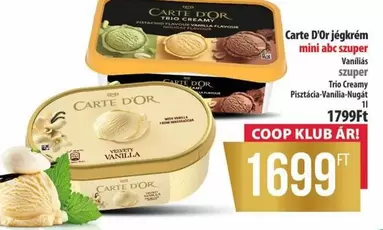 Jégkrém mini abc szuper