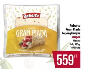 Gran Piada lepénykenyér