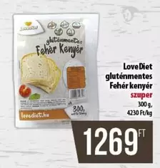 Glutenmentes Fehér Kenyér