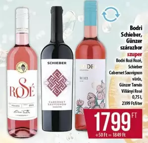 Bodri Schieber, Günzer szászbor