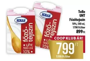 Főzötejszín