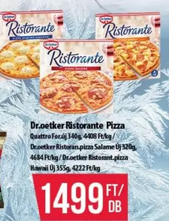 Pizza Quattro Formaggi, Pizza Salami, Pizza Hawaii