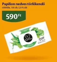 nedves törlőkendő