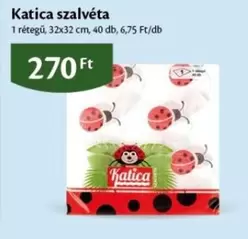 Katica szalvéta