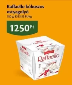 Raffaello -  kókuszos ostyagolyó
