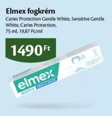 Foghkrém Caries Protection Gentle White, Sensitive Gentle White, Caries Protection