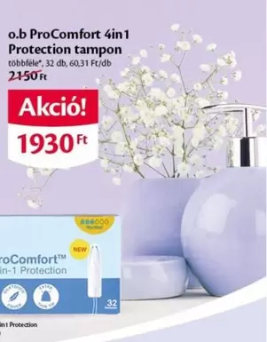 ProComfort 4in1 Protection tampon