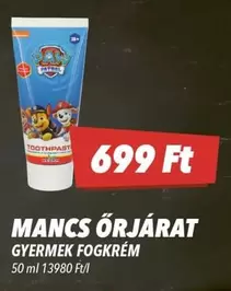 GYERMEK FOGKRÉM