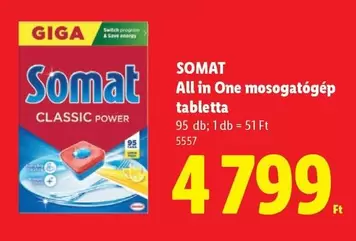 Switch - All in One mosogatógép tabletta